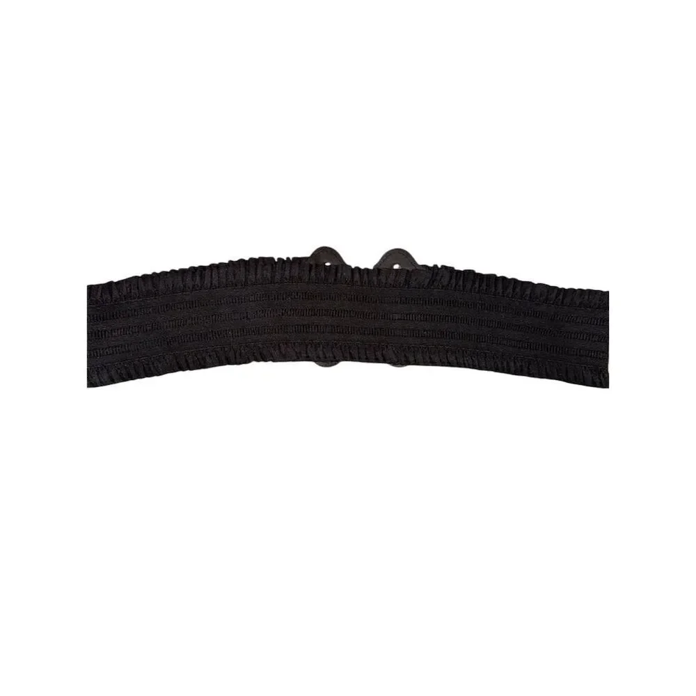 - Chicos Zoey rhinestone Embellished Black Belt size Medium